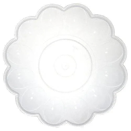 Egg Platter Clear 9.5" | 1ct