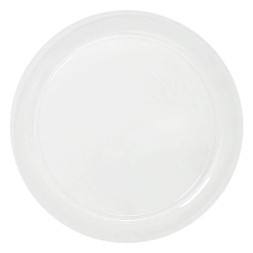 Elegant Living Clear Dinner Plates 10" | 60ct