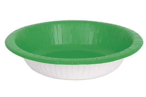 Emerald Green Paper Bowls | 20ct