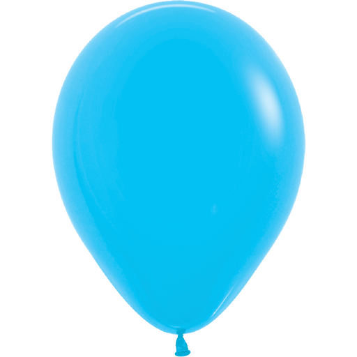 Fashion Blue Latex Balloon w/ Helium & Hi-Float, 11" | 1 ct