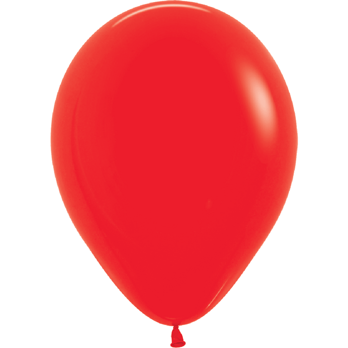 Fashion Red Latex Balloon w/ Helium & Hi-Float, 11" | 1 ct
