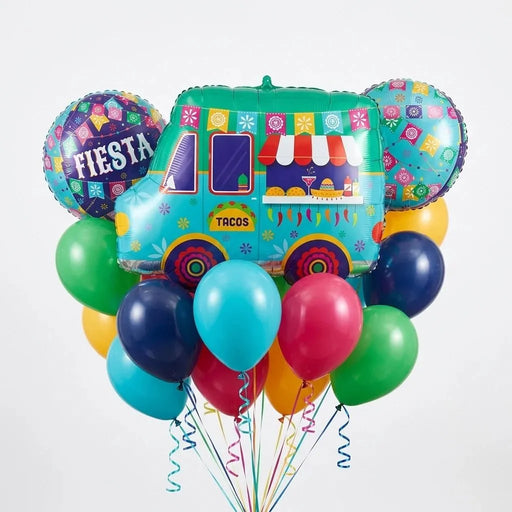 Fiesta Time Taco Truck Balloon Bouquet