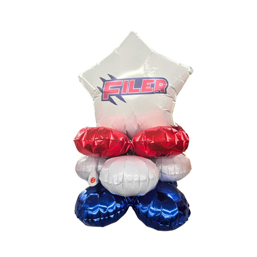 Filer High School Air-filled Balloon Quad 17" | 1ct