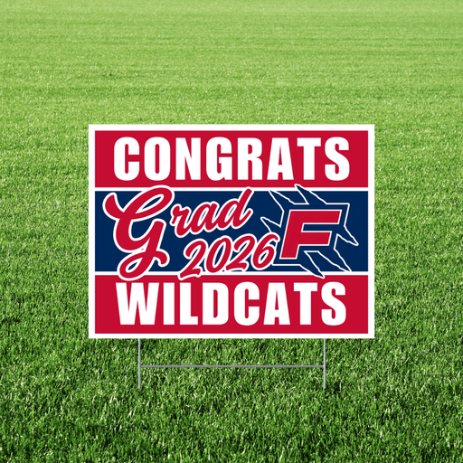 Filer High School Grad Yard Sign 24" x 18" | 1 ct