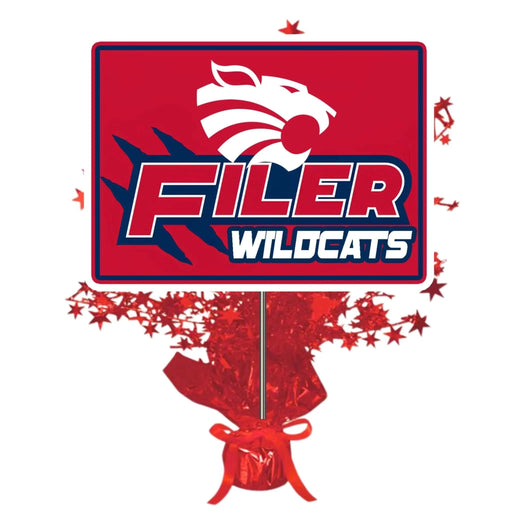 Filer High School Centerpiece Spray 14" | 1 ct