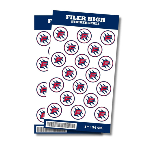 Filer High School Sticker Seal 1" | 36 ct