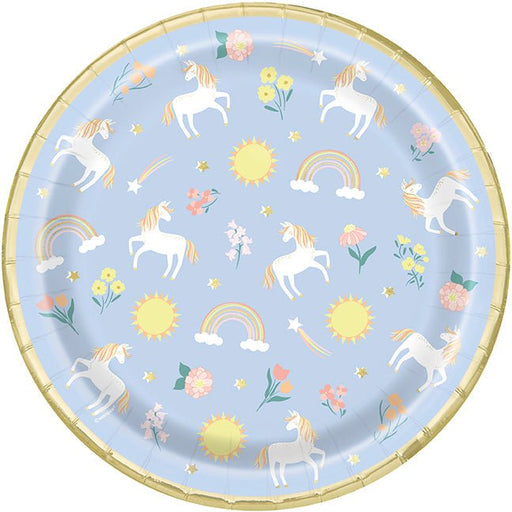 Foil Accented Magically Mystical Plate 9in | 8ct