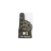 Black foam #1 finger hand gesture napkin with "GO TEAM!" text, displayed in clear cellophane packaging.