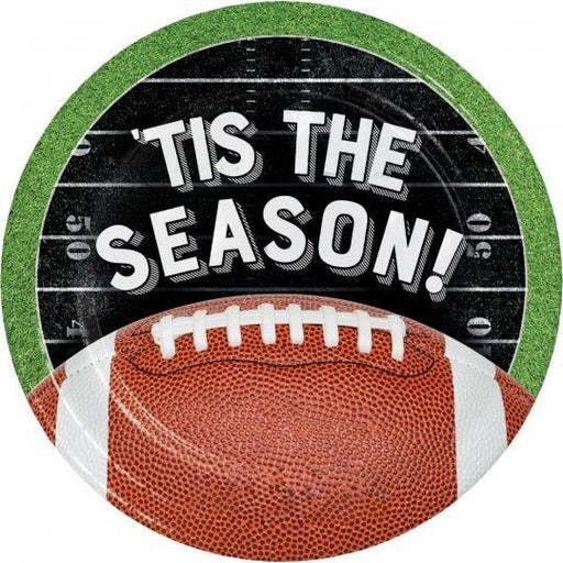 Football 'Tis the Season! Dessert Plate 7" | 8 ct