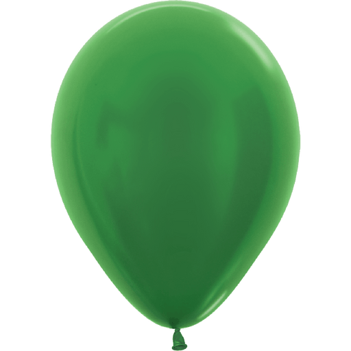 Forest Green Latex Balloon w/ Helium & Hi-Float, 11" | 1ct