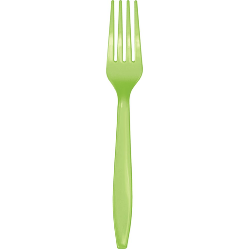 Fresh Lime Premium Plastic Forks 24 | ct