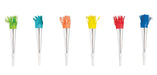 6ct Fringe Horns - Party Supplies