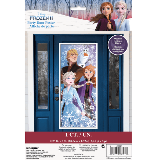 Frozen door poster 2.25'x5' | 1ct