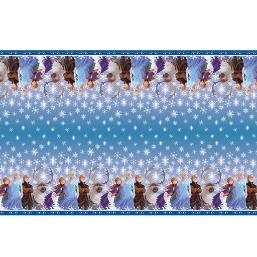 Frozen plastic tablecover 54"x84" | 1ct