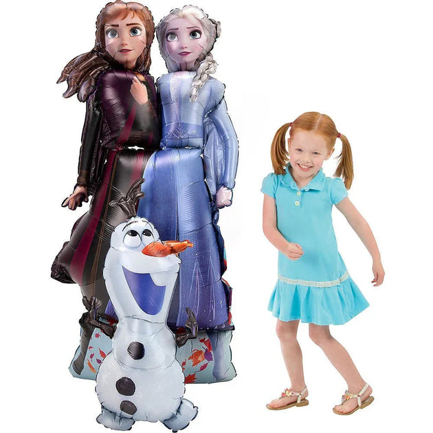 Frozen 2 Elsa Anna Olaf Airwalker Balloon 58