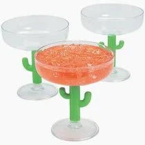 Fun Express Cactus Plastic Margarita Glasses | 1ct