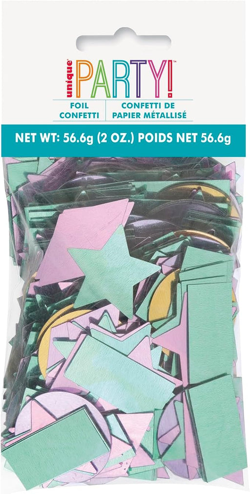 Geometric Shapes Pastel Confetti 2oz | 1ct