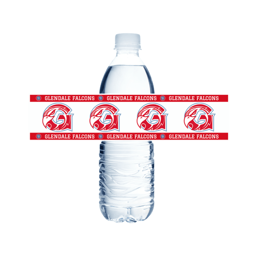 Glendale MO Water Bottle Label 8.5x2" | 24ct