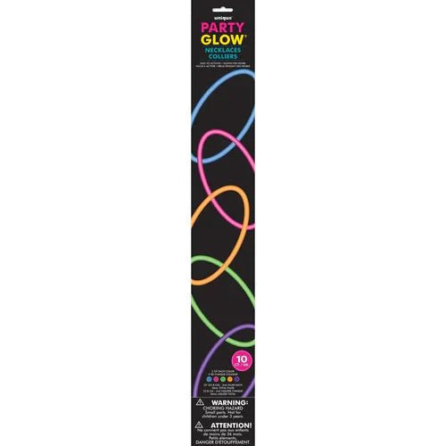 Glow Necklaces Assorted 22in | 10ct