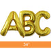Gold Jumbo Metallic Balloon 34" | 1 ct - Zurchers