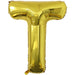 Gold Jumbo Metallic Balloon 34" | 1 ct - Zurchers