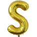 Gold Jumbo Metallic Balloon 34" | 1 ct - Zurchers