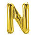 Gold Jumbo Metallic Balloon 34" | 1 ct - Zurchers