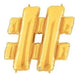 Gold Jumbo Number Balloons 34" - Zurchers