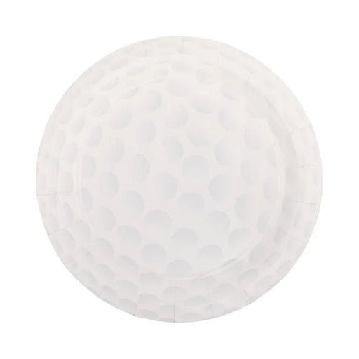 Golf Ball Paper Plate 9" | 8 ct