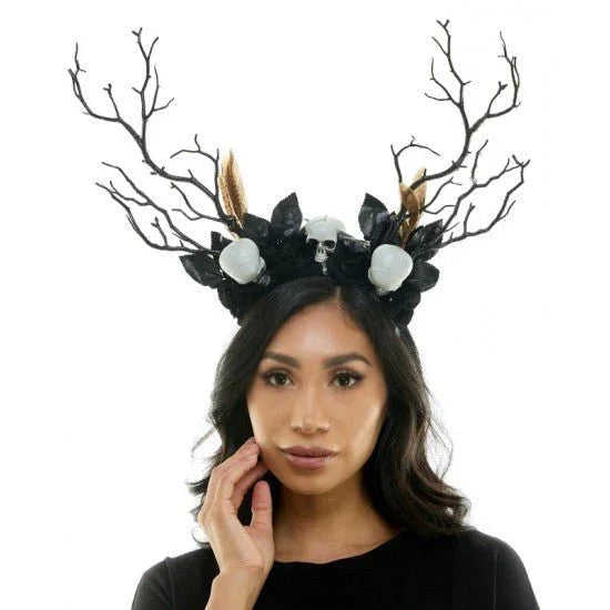 Goth Skull Headband | 1 ct - Zurchers