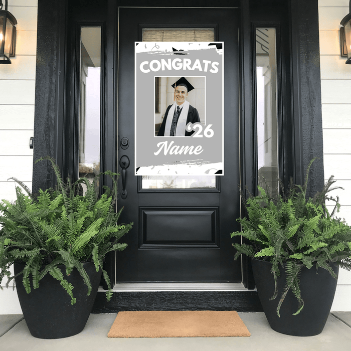 Grad in Color Congrats Customized Door Banner 24"x36" | 1ct - Zurchers
