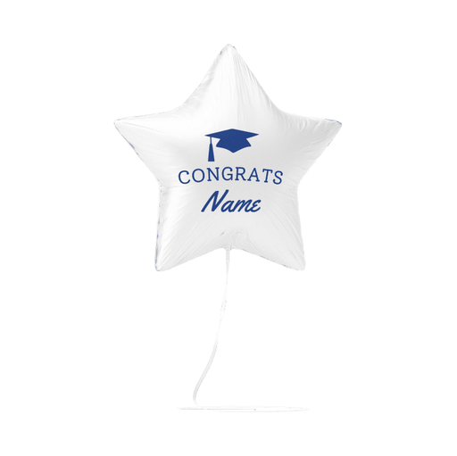 Grad in Color Custom Congrats Balloon 17" | 1ct (min 4ct)