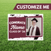 Grad In Color Custom Name & Image Yard Sign 24"x18" | 1ct - Zurchers