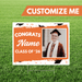 Grad In Color Custom Name & Image Yard Sign 24"x18" | 1ct - Zurchers