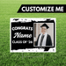 Grad In Color Custom Name & Image Yard Sign 24"x18" | 1ct - Zurchers
