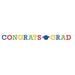 Graduation Hats Off Grad Shaped Banner 8' | 1 ct