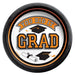 Graduation True To Your School Round Plates Orange 7" | 20 ct