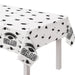 Graduation True To Your School White Table Cover 54" x 102" | 1ct