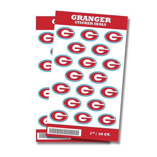 Granger High School Sticker Seal 1" | 36 ct