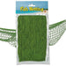 Green fish netting package with mesh netting displayed on both sides of the white retail packaging labeled Fish Netting.