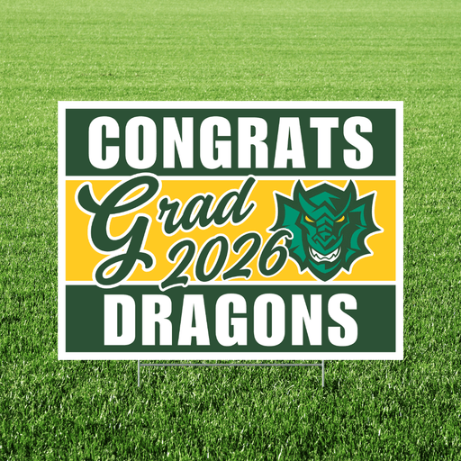 Gretna NE Grad Yard Sign 18x24" | 1ct