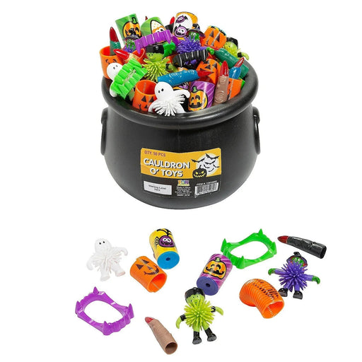 Halloween Cauldrons O’ Toys | 50 pcs