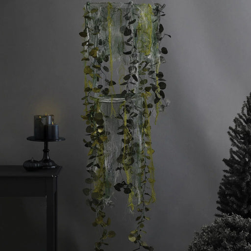 Halloween Mutated Forest Vine & Gauze Hanging Decoration 67" x 18" | 1 ct
