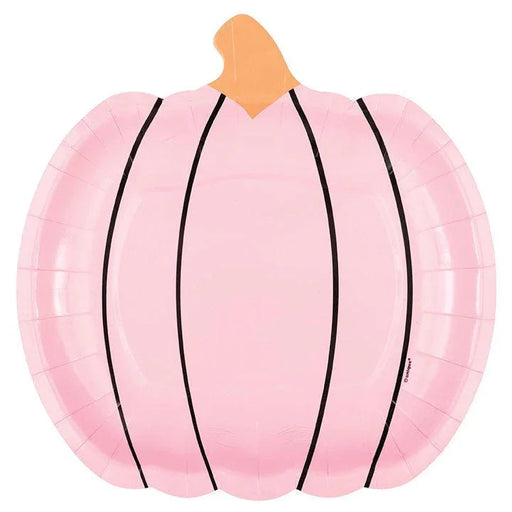Halloween Posh Jack-o-Lantern Shaped Dinner Plates 9" | 8ct