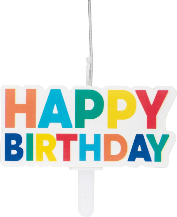 1ct Happy Birthday Sparkler Candle