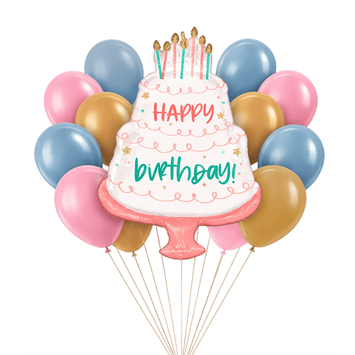 Happy Cake Day Bouquet | 13 pcs