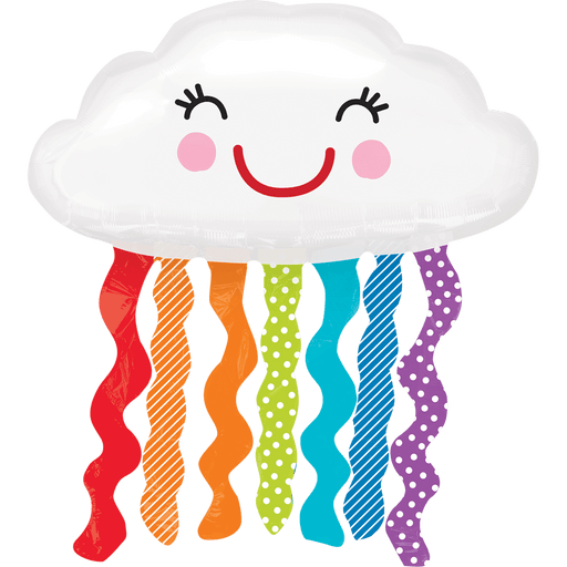 Happy Cloud Supershape Mylar Balloon, 30" | 1 ct