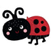 Happy Ladybug Supershape Mylar Balloon 31" | 1 ct