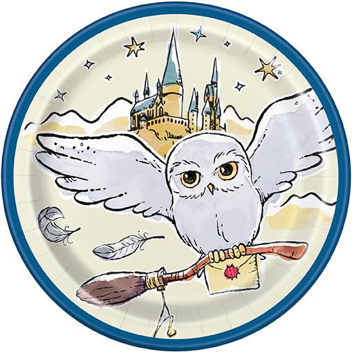 7in Plate Harry Potter - Party Supplies