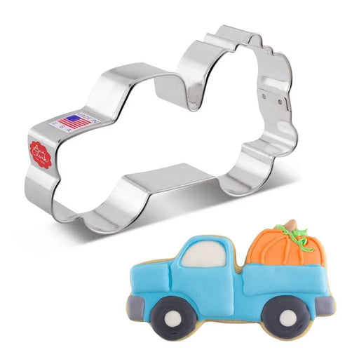 Harvest Truck with Pumpkin Cookie Cutter 5" | 1 ct